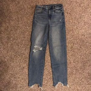 AE slim straight jeans